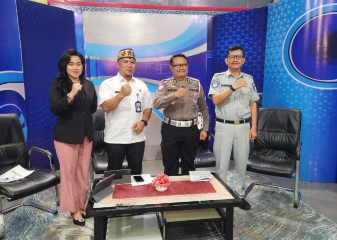 Jasa Raharja Kalteng Dukung Mudik Aman Melalui Program “Kalteng Bicara” TVRI