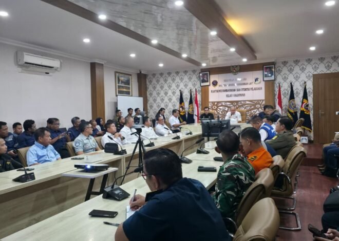 Pastikan Angkutan Laut Lebaran Aman dan Lancar, PT. Jasa Raharja Kanwil Kalimantan Timur Hadiri Rakor KSOP Kelas I Balikpapan