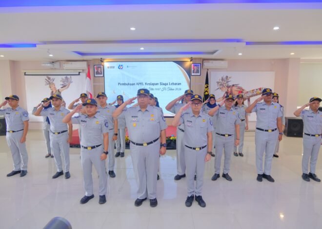 Perkuat Kesiapan Pelayanan, Jasa Raharja Kaltim Ikuti Apel Kesiapan PAM Lebaran 2026
