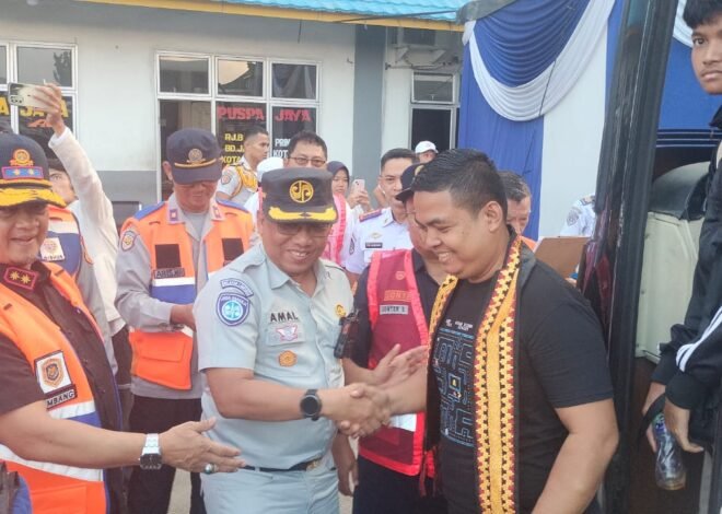 Jasa Raharja Wilayah Lampung Sambut Peserta Mudik Gratis di Terminal Rajabasa, Wujudkan Perjalanan Aman dan Nyaman