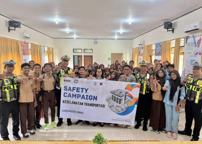 Sinergi Jasa Raharja dan Satlantas Polres Bima Tanamkan Budaya Tertib Lalu Lintas Sejak Dini