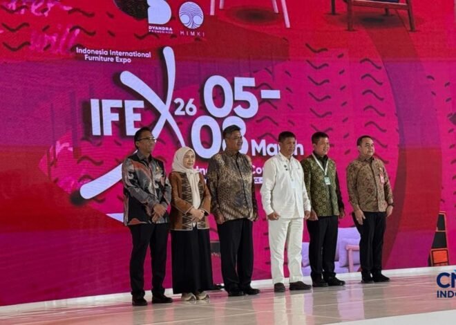 Ekspor Furnitur Nasional Didorong IFEX, HIMKI Target 6 Miliar Dolar AS