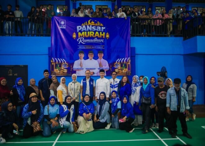 Eddy Soeparno Adakan PANsar Murah di Bogor, Bantu Warga Ramadan