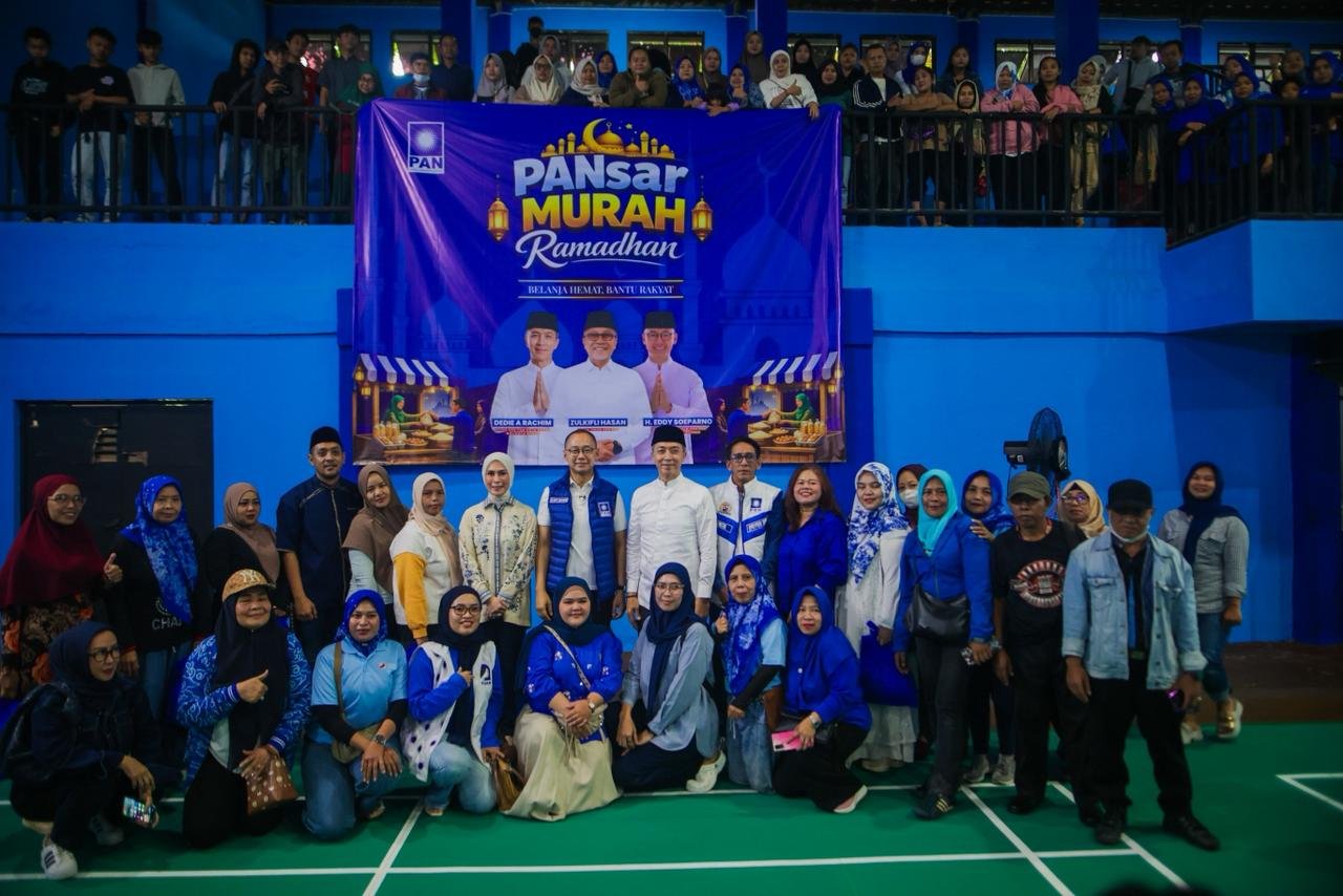 Eddy Soeparno Adakan PANsar Murah di Bogor, Bantu Warga Ramadan
