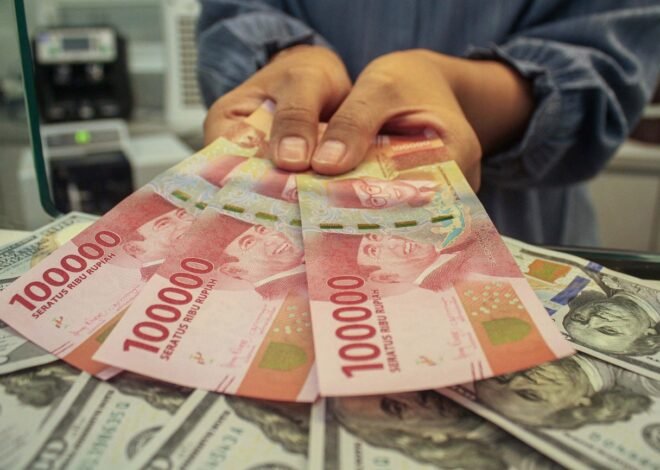 Nilai Tukar Rupiah Naik 0,07 Persen ke Rp16.851 per Dolar AS