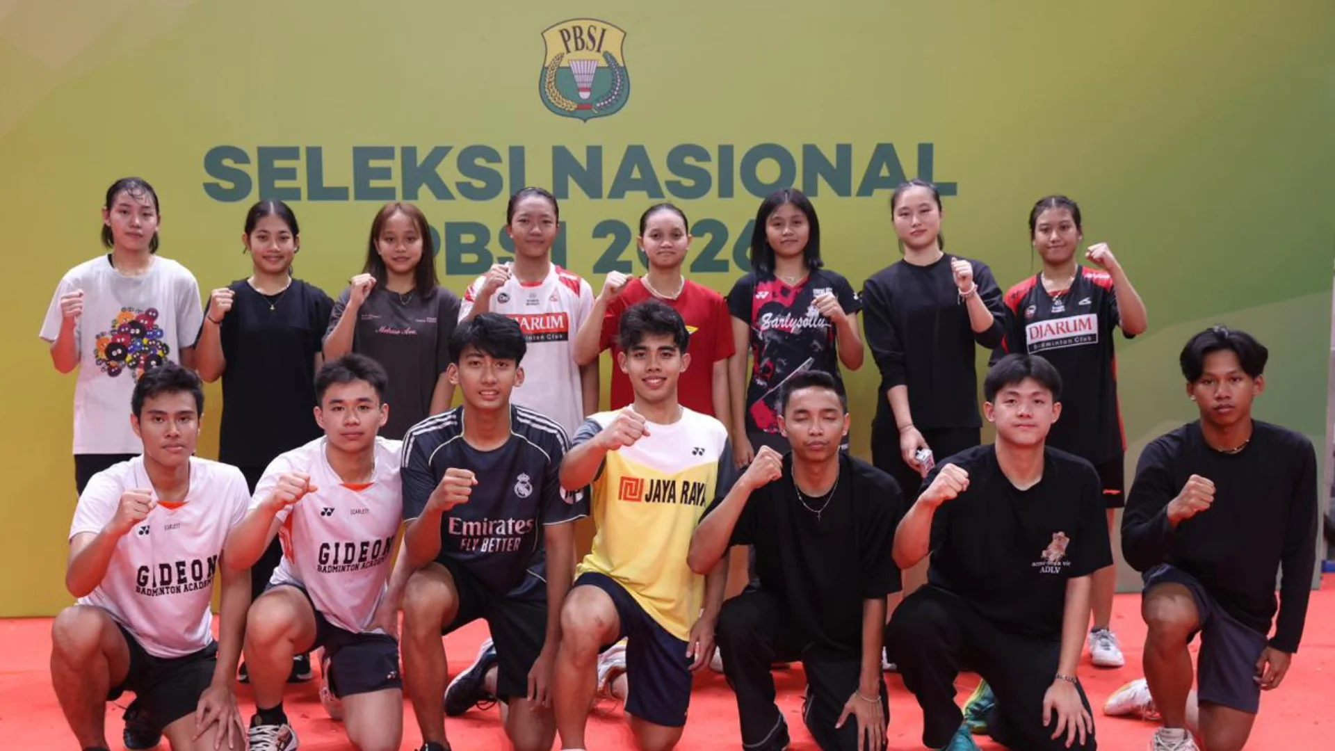 PBSI Rekrut 8 Atlet Muda Hasil Seleknas 2026 untuk Perkuat Pelatnas