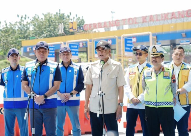Menteri Pekerjaan Umum Pastikan Kesiapan Infrastruktur Jalan Tol Periode Arus Balik Idulfitri 1447H/2026 Dalam Kondisi Baik