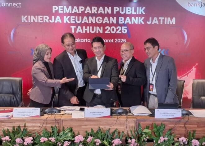 Bank Jatim Tumbuh Kuat, Aset Capai Rp168,85 Triliun dan Penyaluran Kredit Melonjak