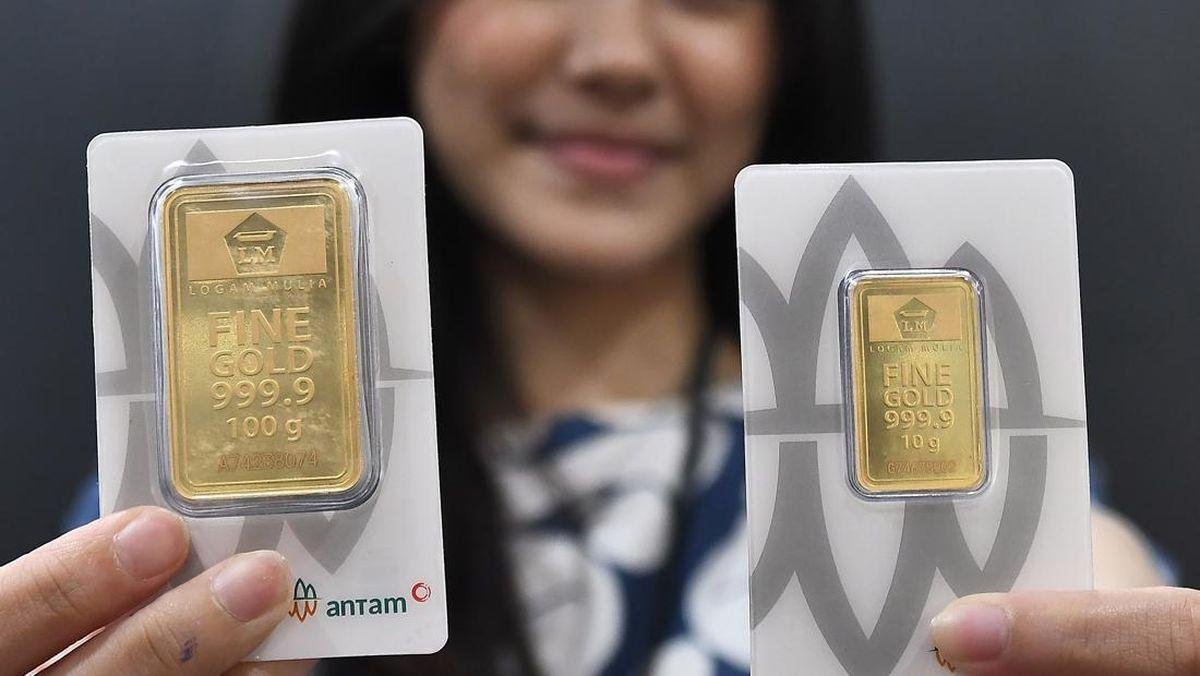 Harga Jual dan Buyback Emas Antam Turun, Pecahan 1 Gram Rp3,004 Juta