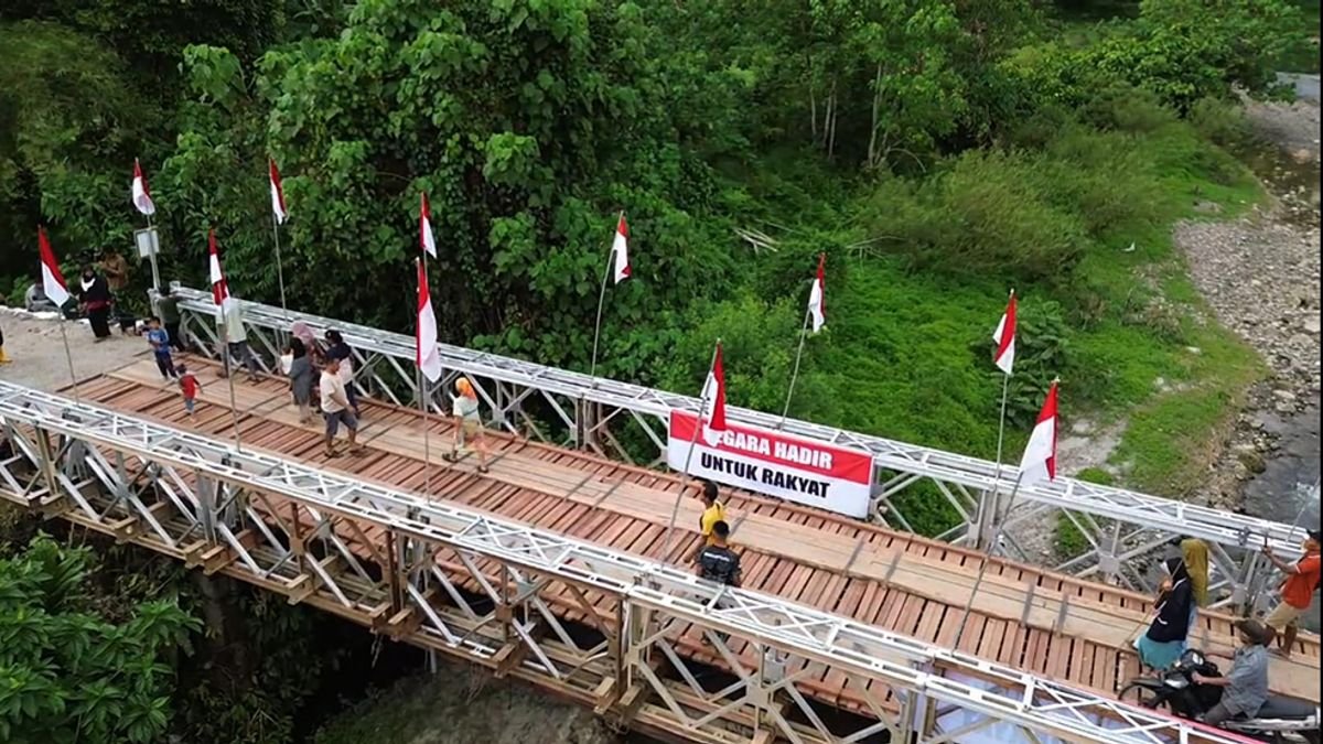 218 Jembatan Diresmikan Prabowo, Anak Desa Kini Aman Bersekolah