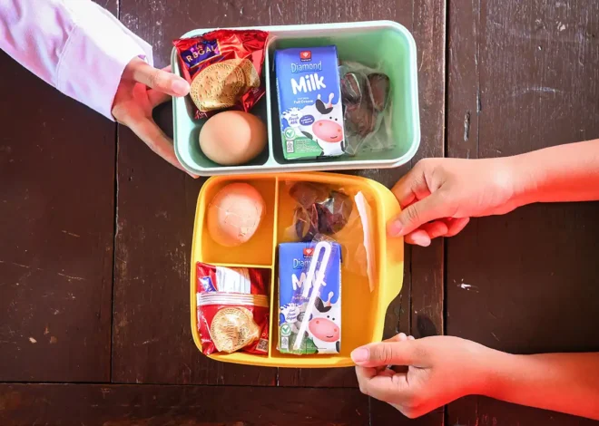 Viral di TikTok, Ibu Haru dan Bersyukur Anaknya Bawa Pulang MBG Ramadan