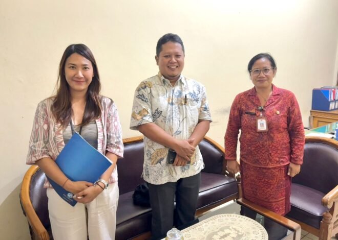 Jasa Raharja Bali Bahas Program TJSL Pilar Lingkungan Bersama DLHK Kota Denpasar