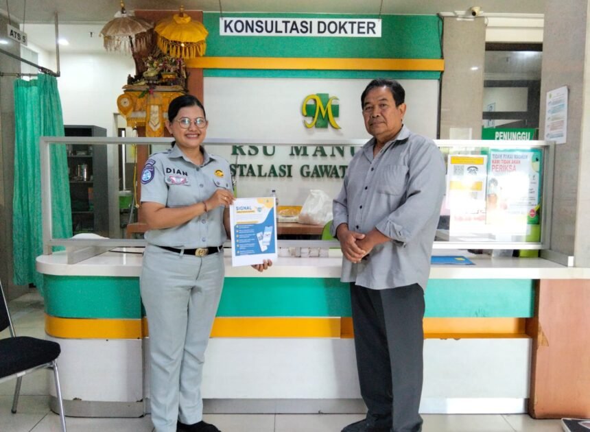 Jasa Raharja Bali Perkuat Koordinasi Pelayanan Korban Laka Lantas melalui Kunjungan ke RSU Manuaba