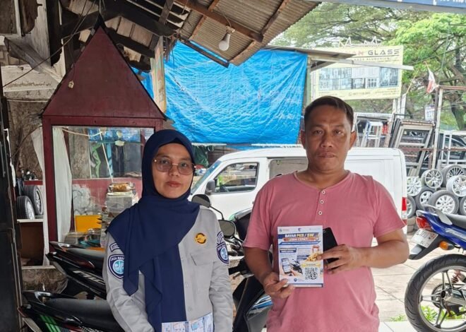 Jasa Raharja Tangerang Sosialisasi Secara Langsung, Masyarakat Diajak Taat PKB dan Raih Hadiah Emas