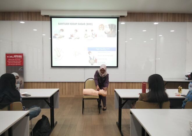 Jasa Raharja Jawa Barat Sampaikan Materi PPGD dalam Seminar Safety Riding Hari Kartini