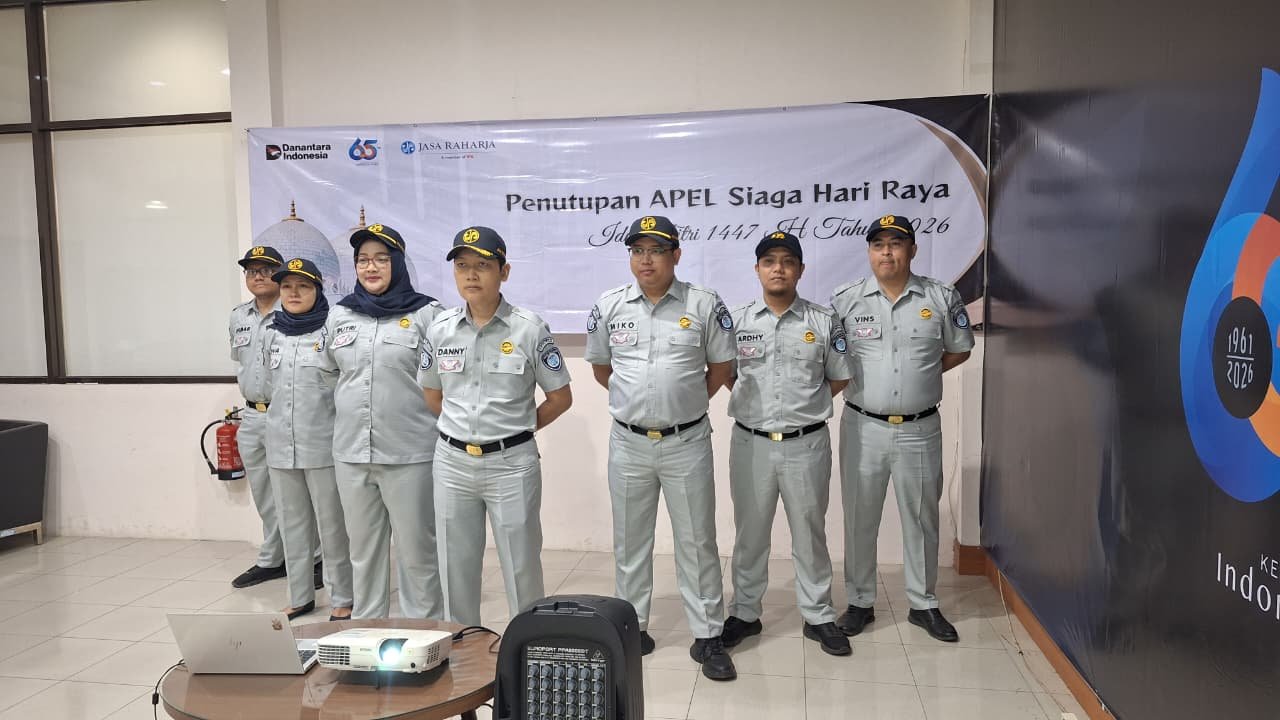 Apel Penutupan PAM Lebaran 2026, Wujud Komitmen Jasa Raharja Cabang Cirebon Meningkatkan Pelayanan Kepada Masyarakat 