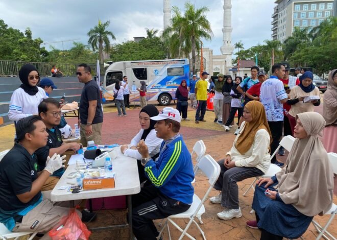 Jasa Raharja Kepri Gelar Program Safety Campaign On The Road di Titik Rawan Laka di Alun-Alun Kota Batam