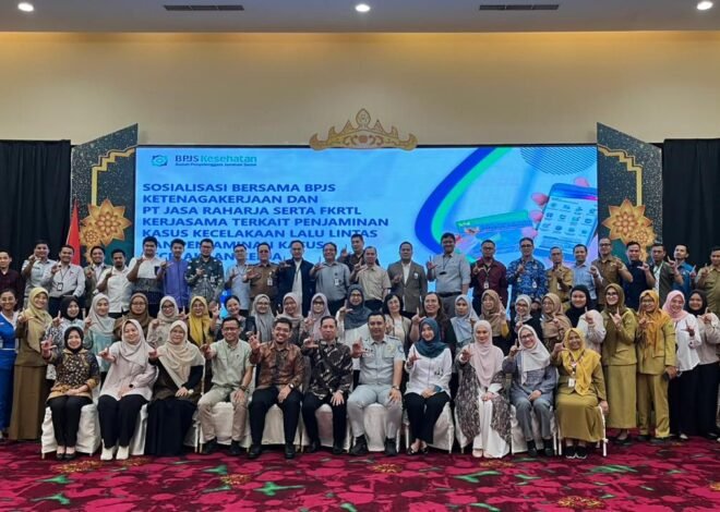 Jasa Raharja Lampung Dukung Sinergi Penanganan Kecelakaan Lewat Sosialisasi bersama BPJS dan FKRTL