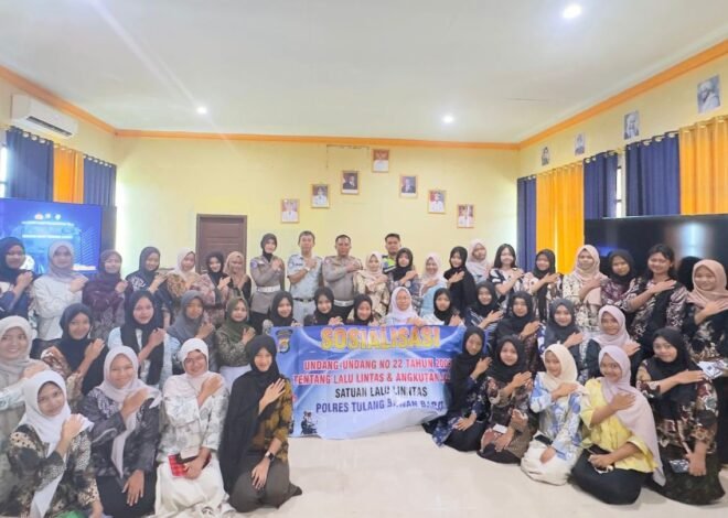 Tingkatkan Kesadaran Pelajar, Jasa Raharja Cabang Kotabumi Gelar Edukasi Keselamatan Lalu Lintas di SMAN 1 Tumijajar