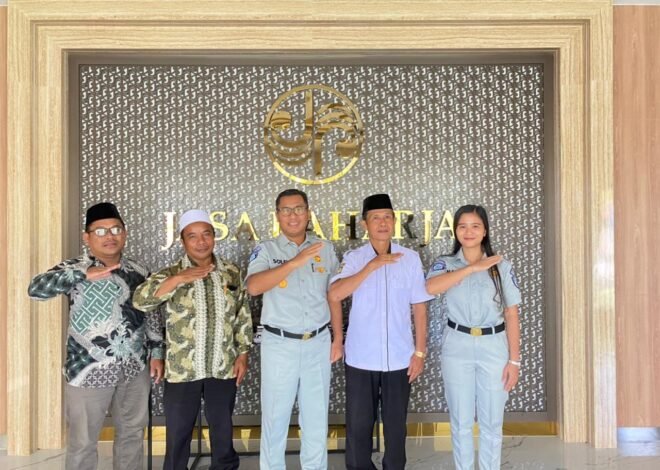 Kepala Jasa Raharja NTB Terima Silaturahmi Yayasan Al-Ma’arif Nurul Yaqin Sepit