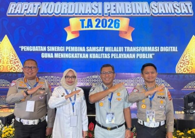 Kepala Jasa Raharja Kanwil NTB Hadiri Rakor Pembina Samsat Tingkat Nasional 2026