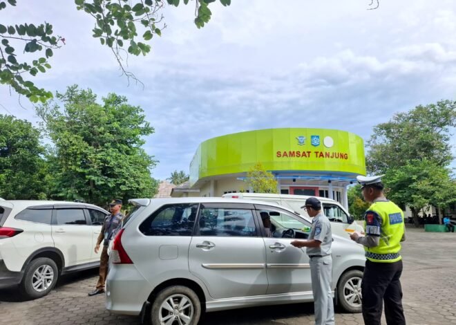 Jasa Raharja NTB Hadir dalam Operasi Gabungan Bersama di Kantor Samsat Tanjung