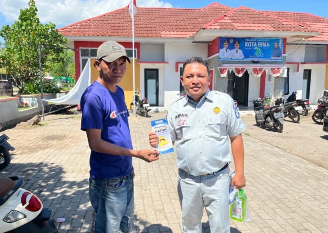 Jasa Raharja Cabang Bima Ajak Masyarakat Manfaatkan Program Apresiasi Emas Bagi Wajib Pajak Patuh