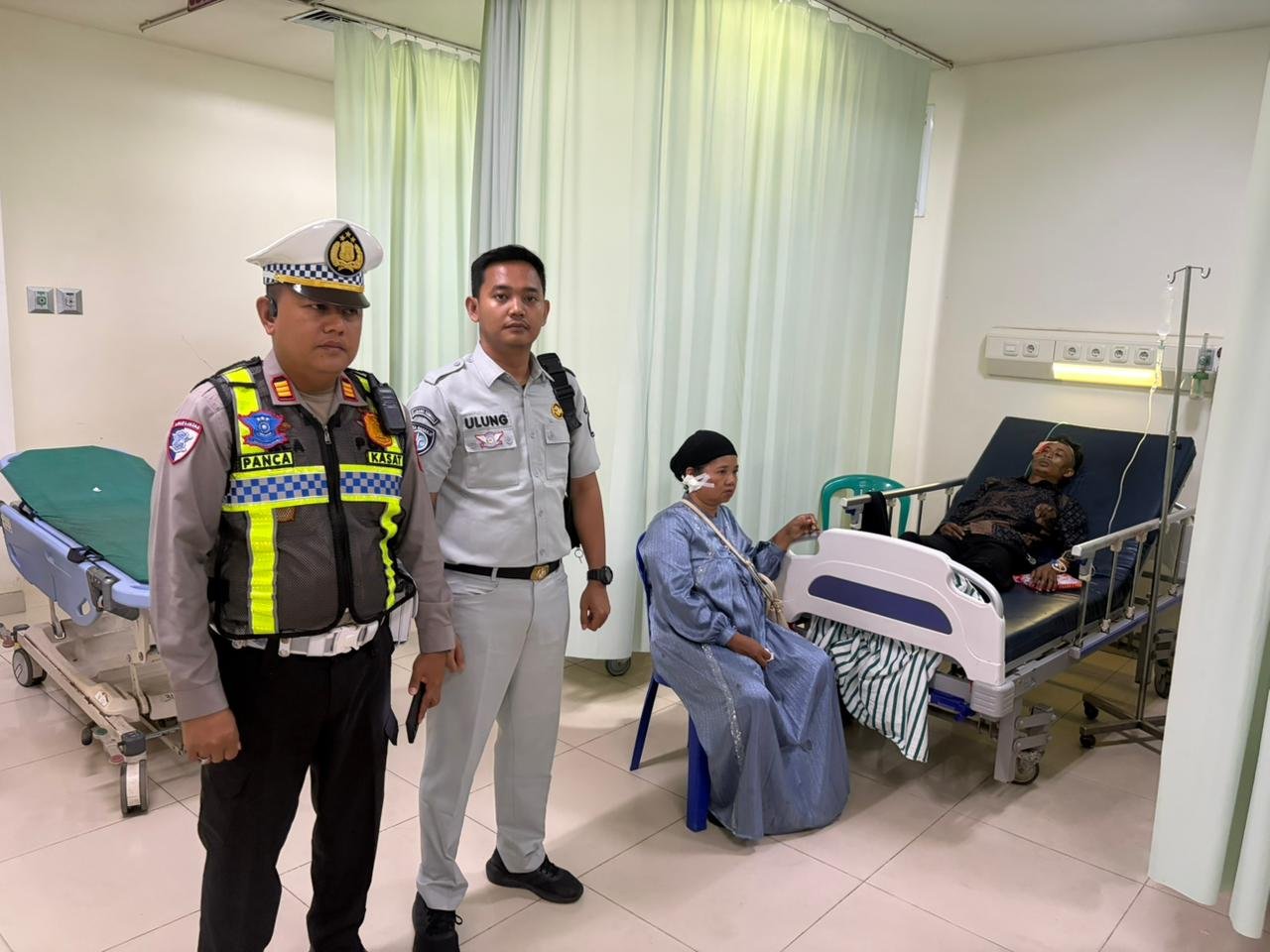 Jasa Raharja Gerak Cepat Tangani Kecelakaan Bus Pengantar Calon Jemaah Haji di OKU Timur