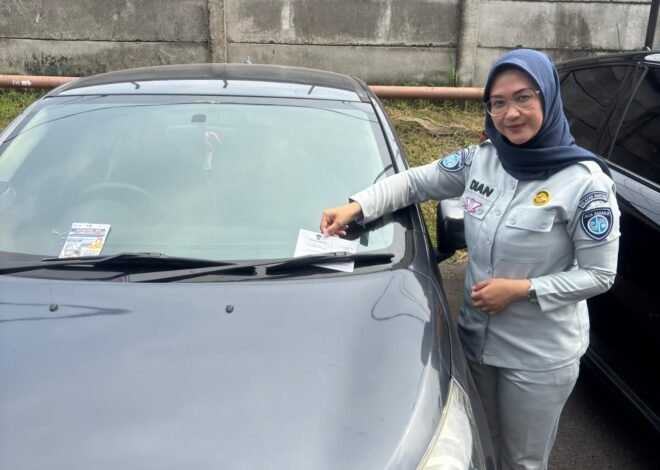 Jasa Raharja Cabang Tangerang Bersama Stakeholder Laksanakan Giat Operasi Khusus Kepada Pemilik Kendaraan di Stasiun Cisauk Kab. Tangerang