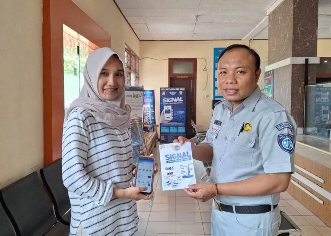 Penanggung Jawab Jasa Raharja Kaur Sosialisasikan Aplikasi SIGNAL di Samsat Kaur, Dorong Transformasi Digital Layanan Pajak Kendaraan