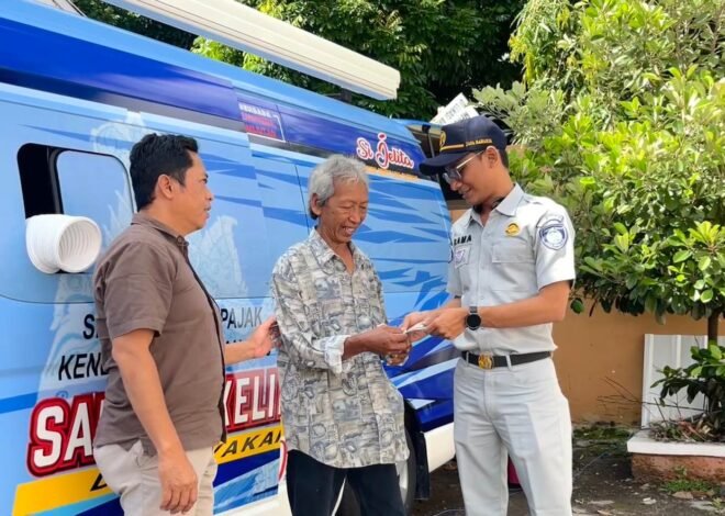 Samsat On Call Hadir di Syawalan Warga Nandan, Permudah Layanan Pajak Kendaraan Bermotor di Sleman 