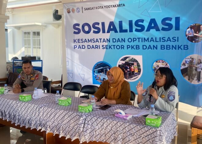 Sosialisasi Kesamsatan Hadir di Gowongan, Perkuat Kesadaran Masyarakat Bayar PKB dan Tertib Berlalu Lintas