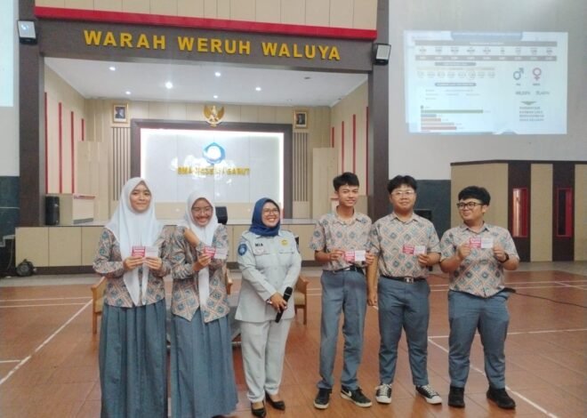 PT Jasa Raharja Laksanakan Program Pengajar Peduli Keselamatan Lalu Lintas (PPKL) di SMAN 1 Garut