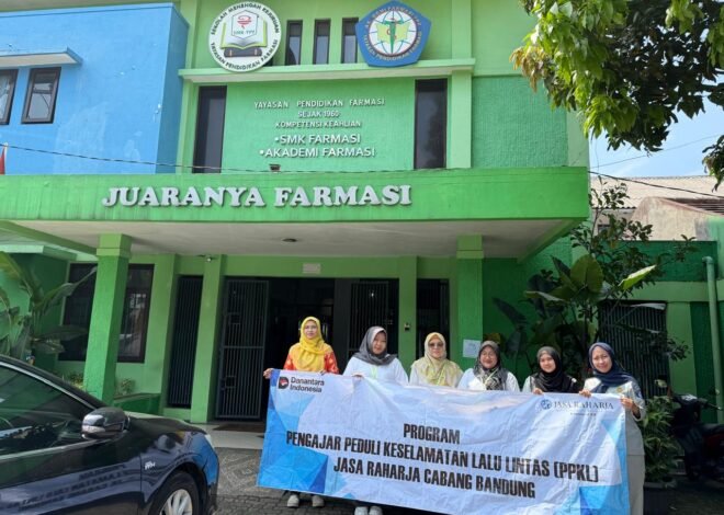 Jasa Raharja Bandung Kurangi Angka Kecelakaan Lalu Lintas Lewat Program PPKL di SMA YPF Bandung
