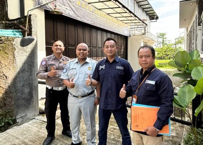 Jasa Raharja Kanwil Jawa Barat Laksanakan Operasi Khusus Penelusuran Kepatuhan Pajak Kendaraan Perusahaan di Wilayah Kabupaten Bandung