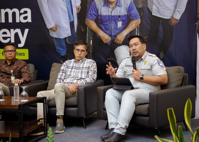 Jasa Raharja Paparkan Peran dan Upaya Keselamatan dalam Corporate Gathering RS Siloam di Hotel Harper