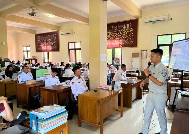 Jasa Raharja Purwokerto Gandeng Guru Cilacap Jadi Agen Keselamatan