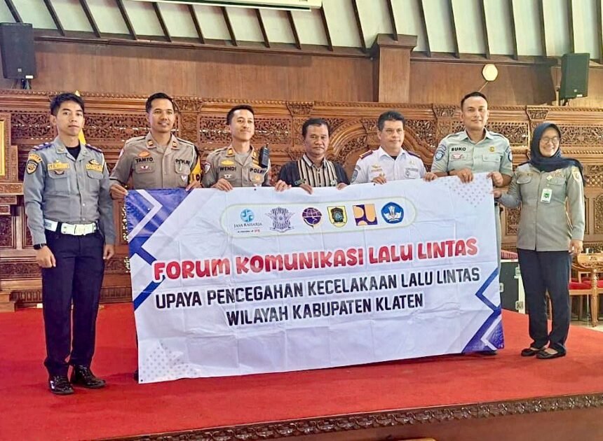 Jasa Raharja Klaten Bersama Stakeholder Gelar FKLL, Perkuat Upaya Penekanan Angka Kecelakaan