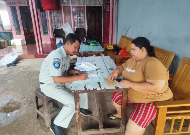 Jasa Raharja Sintang Gencarkan Door to Door, Ingatkan Wajib Pajak di Sanggau