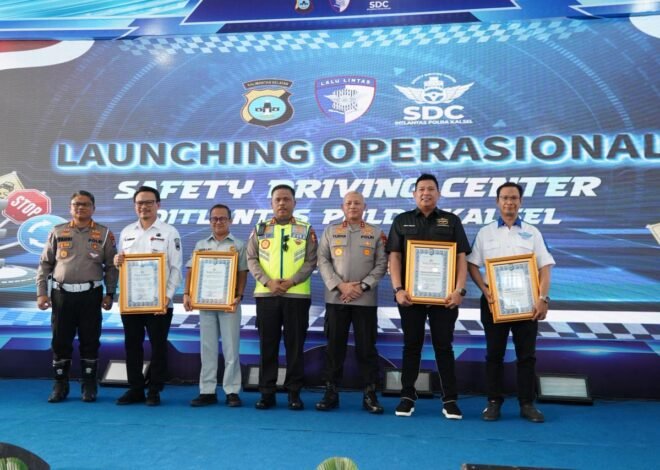Safety Driving Center Resmi Beroperasi, Jasa Raharja Kalsel Raih Apresiasi