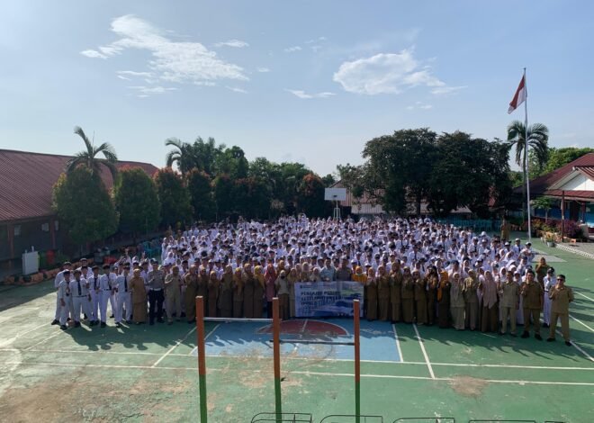 Sinergi PT Jasa Raharja Kanwil Kalimantan Timur Bersama Ditlantas Polda Kaltim, Perkuat Edukasi Keselamatan PPKL dan Safety Campaign di SMPN 17 Balikpapan