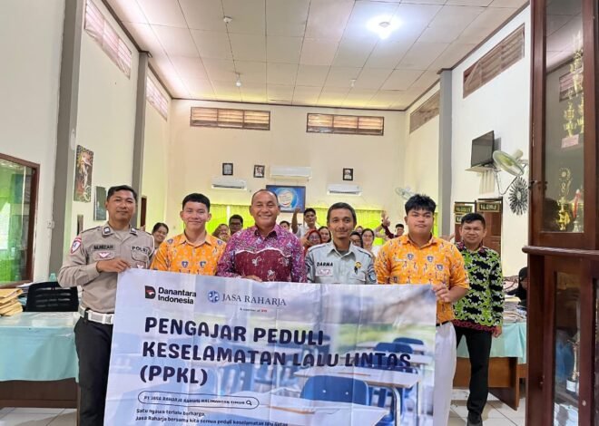 Sinergi Jasa Raharja dan Polres Malinau Edukasi Keselamatan Lalu Lintas bagi Guru di SMA Negeri 8 Malinau