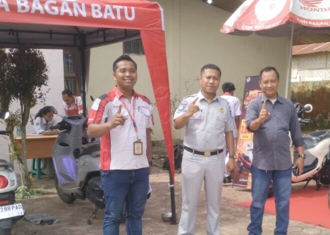 Jasa Raharja Dumai Bersama Samsat dan Honda Bagan Batu Hadirkan Service Murah untuk Wajib Pajak