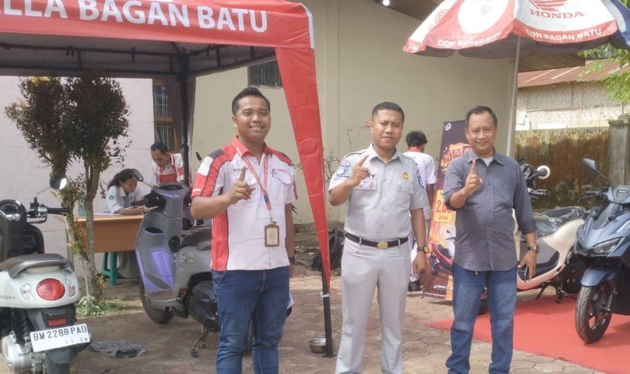 Jasa Raharja Dumai Bersama Samsat dan Honda Bagan Batu Hadirkan Service Murah untuk Wajib Pajak