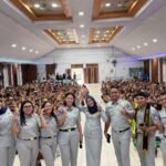 Jasa Raharja Kepri dan Mitra FKLL Provinsi Kepri Gelar Program Safety Campaign On The School di SMKN 1 Batam 