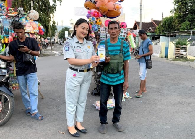 Jasa Raharja Cabang Bima Sosialisasikan Program Undian Emas di Dompu