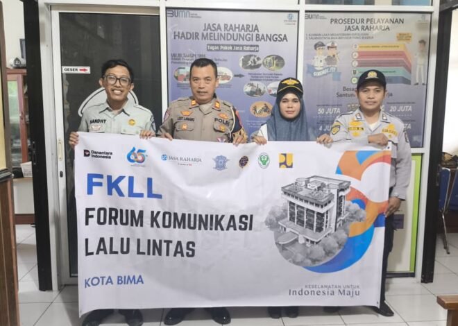 Tekan Angka Kecelakaan, Jasa Raharja Bima Hadiri FKLL di Polres Kota Bima