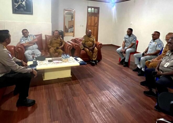 PT Jasa Raharja Kantor Wilayah Papua Gelar Rakor Tim Pembina Samsat Provinsi Papua Tengah Perkuat Sinergi Tingkatkan PAD