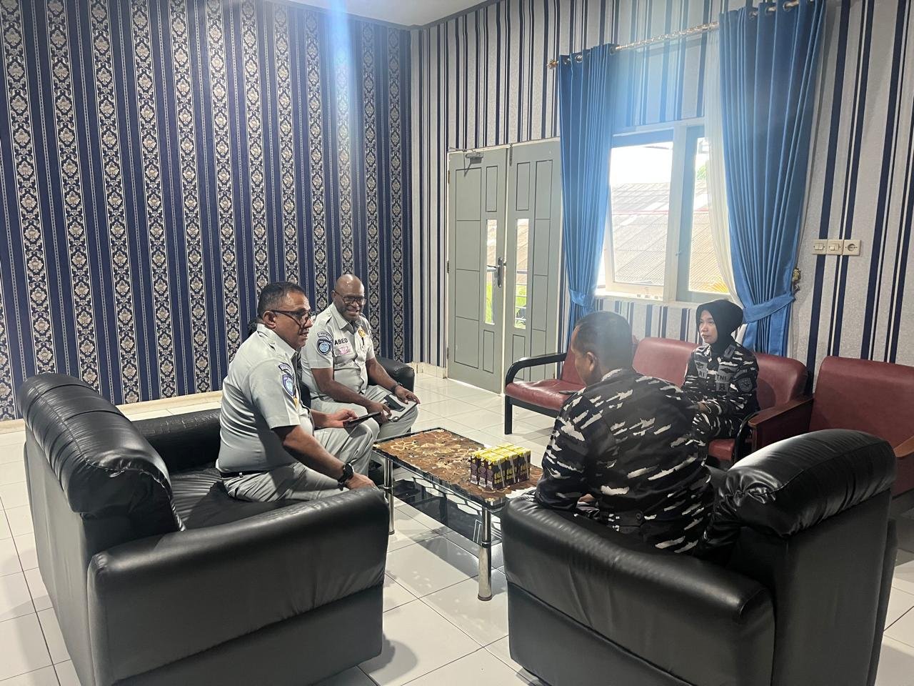  PT Jasa Raharja Kantor Wilayah Papua Lakukan Kunjungan Kerja ke RSUD Abepura dan RS AL Jayapura, Percepat Penuntasan Guarantee Letter