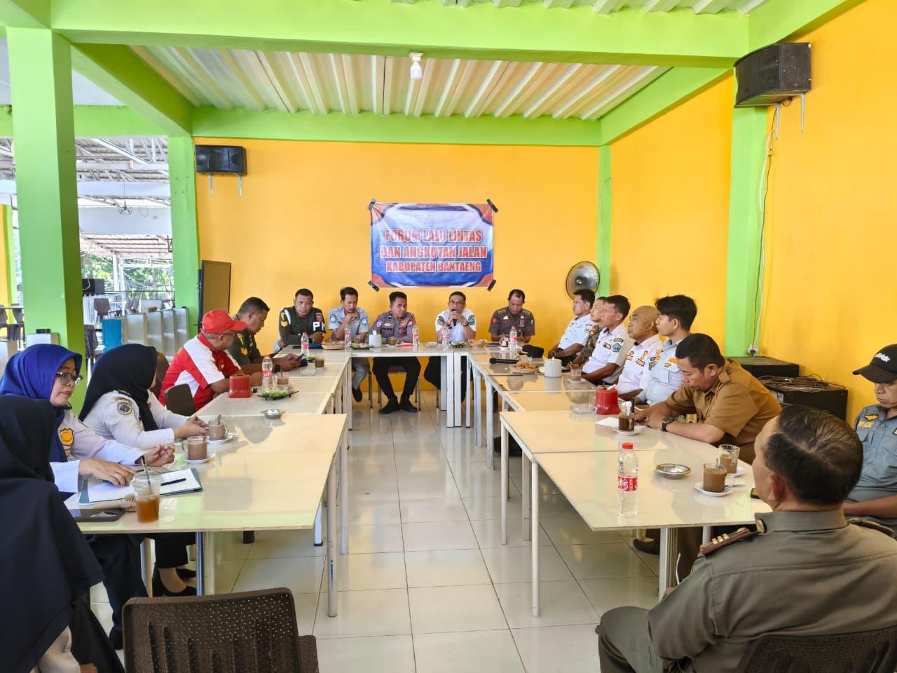 Jasa Raharja Gelar FKLL: Fokus Benahi Jalur Angkutan dan Tekan Angka Laka Kabupaten Bantaeng